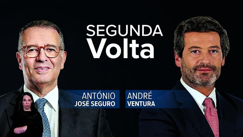 António José Seguro e André Ventura vão à segunda volta