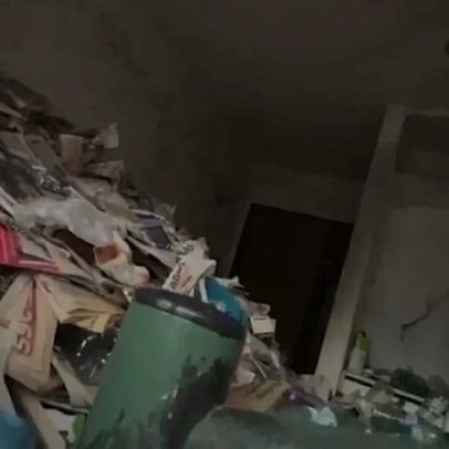 Cheiro nauseabundo de apartamento cheio de lixo preocupa moradores de Lisboa