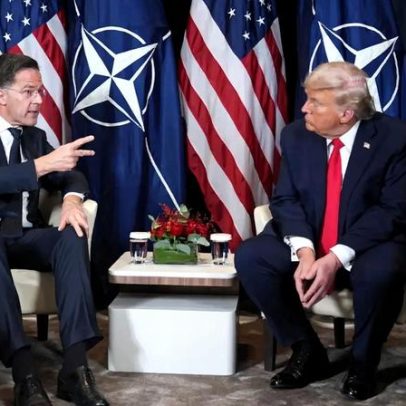 Líder da NATO teve reunião produtiva com Trump