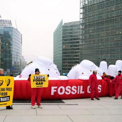 Greenpeace contesta UE pela troca de gás russo por norte-americano
