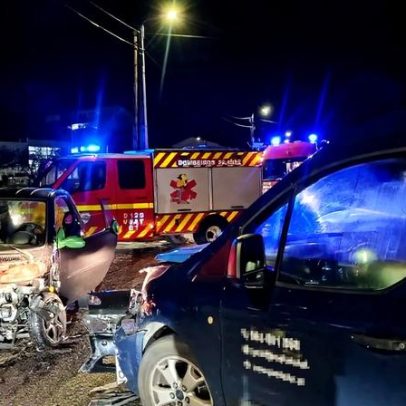 Colisão entre dois carros deixa um ferido em Oliveira de Azeméis