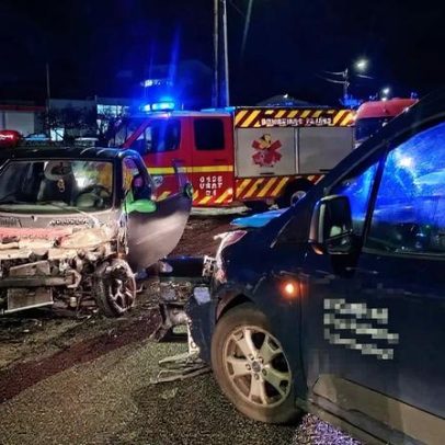 Acidente em Oliveira de Azeméis resulta em pessoa ferida