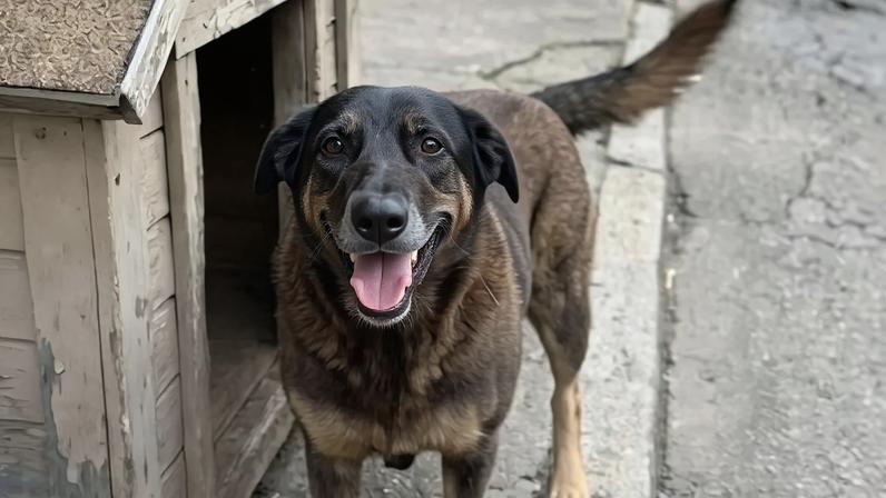 Orelha, cão comunitário da Praia Brava