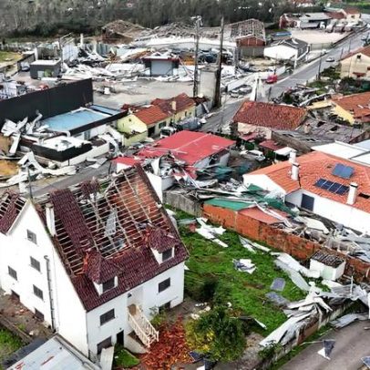 290 mil clientes da E-Redes ficam sem energia até 06h30 por depressão Kristin