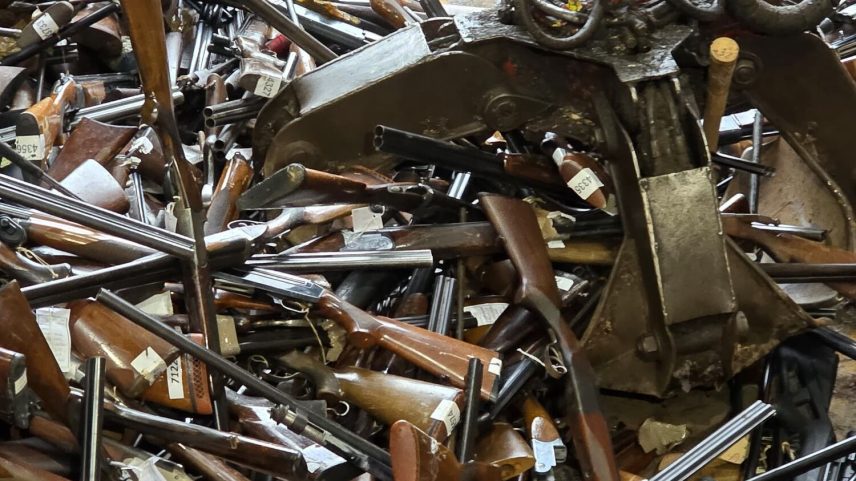 PSP destrói quase 7 mil armas na Maia para evitar crimes