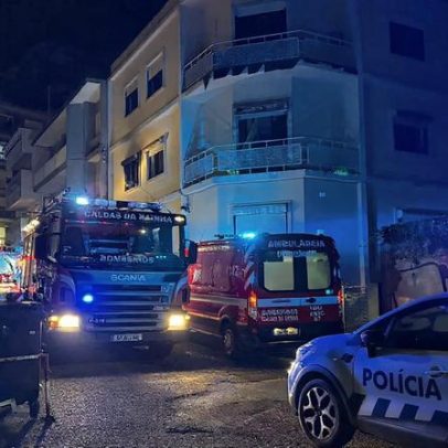 Mulher ferida em incêndio habitacional nas Caldas da Rainha