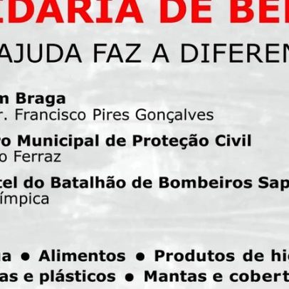 Braga organiza recolha de bens para populações afetadas pela tempestade Kristin