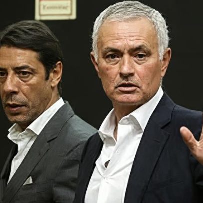 Arquivados processos contra Rui Costa e Mourinho após empate com o Sp. Braga