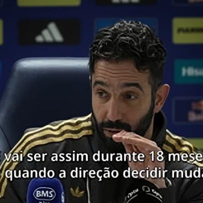 Amorim afirma ser o treinador do Manchester United, apesar de nomes de referência