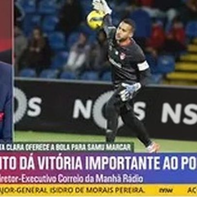 Gabriel Batista erra frente ao FC Porto, comentário de Pedro Sousa