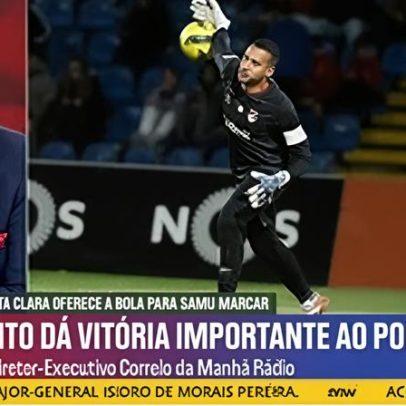 Gabriel Batista erra frente ao FC Porto, segundo Pedro Sousa