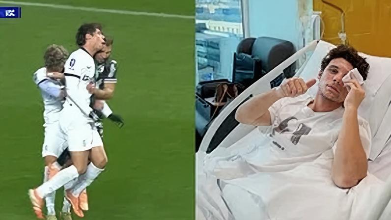 Eduardo Quaresma partilha fotografia na CUF Tejo após ser operado: «Vemo-nos em breve... Acreditem!»