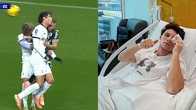 Eduardo Quaresma partilha fotografia na CUF Tejo após ser operado: «Vemo-nos em breve... Acreditem!»