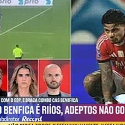 Vítor Pinto discute estatuto de capitão de Ríos e braçadeira do Benfica