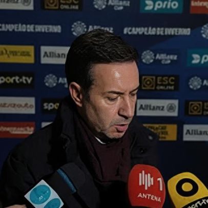 António Salvador critica o VAR e pede que o futebol seja decidido pelas equipas