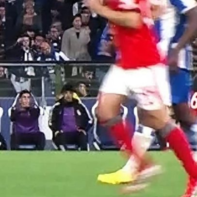 Gonçalo Oliveira pede desculpa por danificar banco no Estádio do Dragão