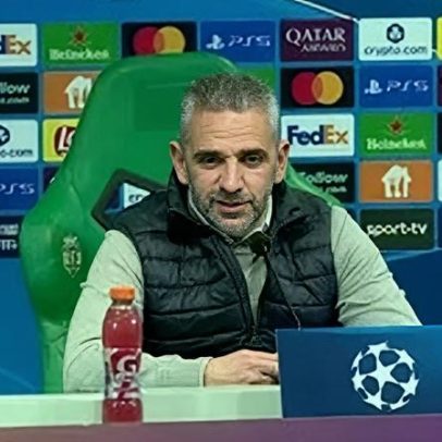 Rui Borges elogia o grupo após histórica vitória do Sporting