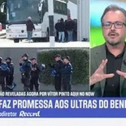 Vítor Pinto expõe promessas e justificações de Mourinho aos ultras do Benfica