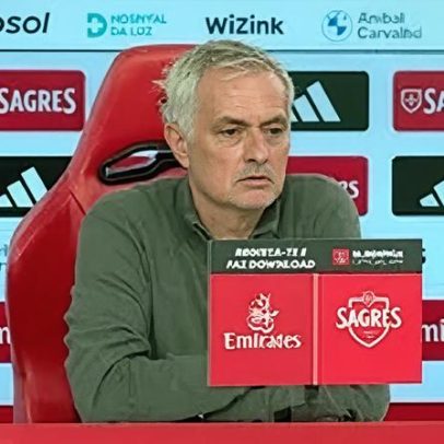 Mourinho comenta entrada de ultras no Seixal, citando comunicado do Benfica