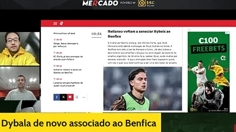 Mercado Record: Dybala volta à rota da Luz e FC Porto tem mais um reforço à vista