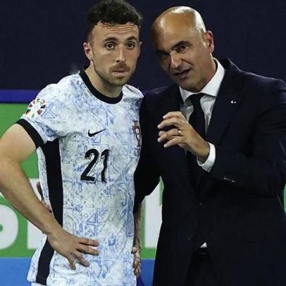 Roberto Martínez vê em Diogo Jota uma fonte de energia