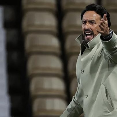 César Peixoto ante Sporting: pretende impor o seu jogo