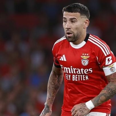 Capitão Otamendi, castigado, acompanha o Benfica ao Porto