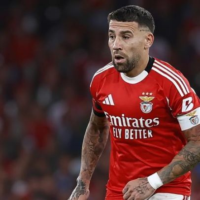 Capitão Otamendi acompanha Benfica em viagem ao Porto após castigo