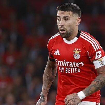 Capitão Otamendi acompanha Benfica a Porto apesar de castigo