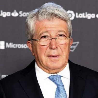 Presidente do Atlético Madrid revela melhor contratação e pede título ao Simeone