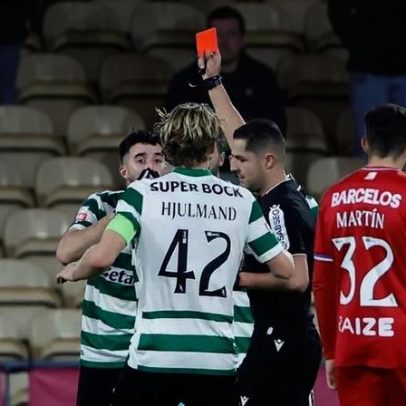 Análise de Iturralde González: expulsão de Gonçalo Inácio em Barcelos é polémica