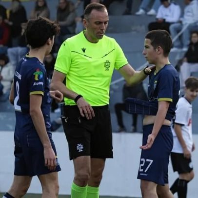 João Pinheiro apitou jogo de juvenis da AF Braga