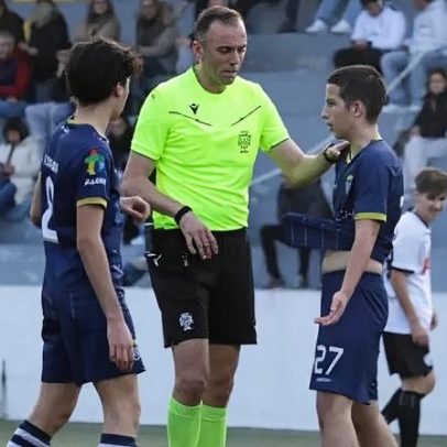 João Pinheiro apitou jogo de juvenis da AF Braga