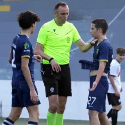 João Pinheiro apitou jogo de juvenis da AF Braga