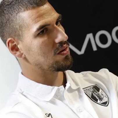 João Mendes na semifinal da Allianz Cup contra o Sporting