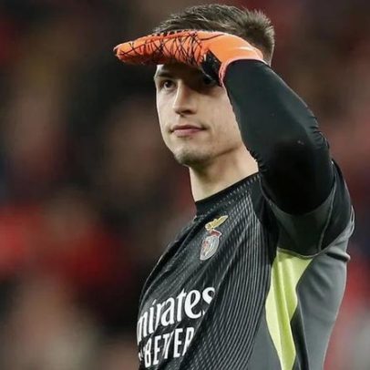 Trubin afirma que a pressão no Benfica é mais intensa