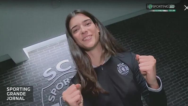 Joana Barreto reforça equipa do Sporting após título nacional