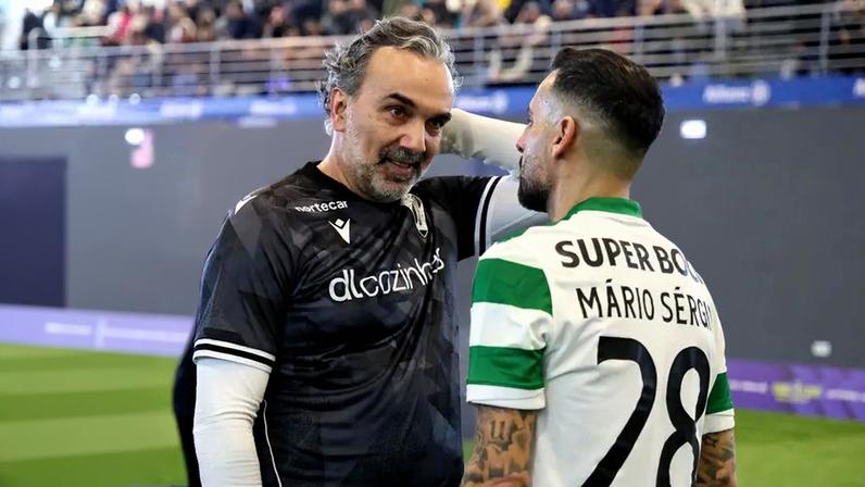 Flávio Meireles à conversa com Mário Sérgio, ex-Sporting