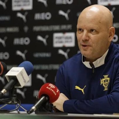 Benfica e Sporting dominam convocatória de Portugal para o Europeu de futsal