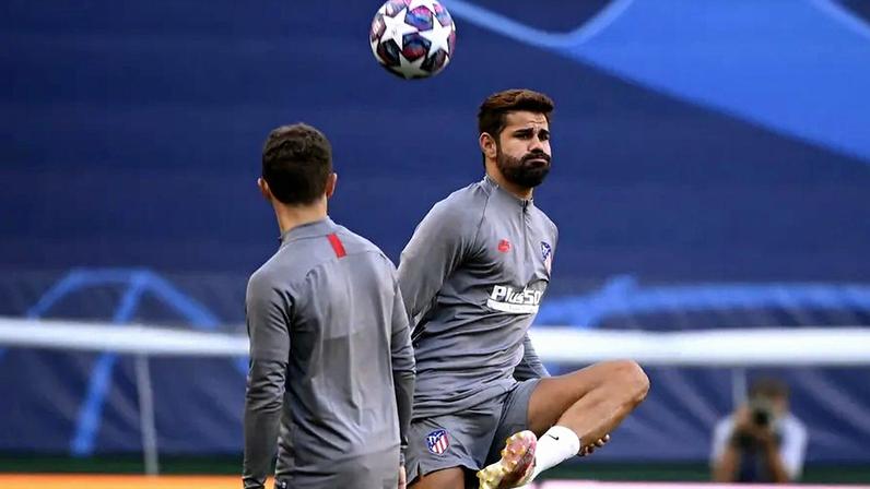 Em 2020, Diego Costa representava o Atlético Madrid
