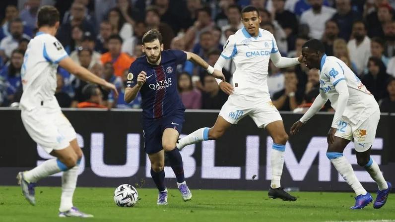 Jogo entre PSG e Marselha