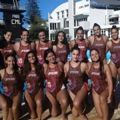 Seleção divulga convocatória para o Europeu feminino de polo aquático no Funchal