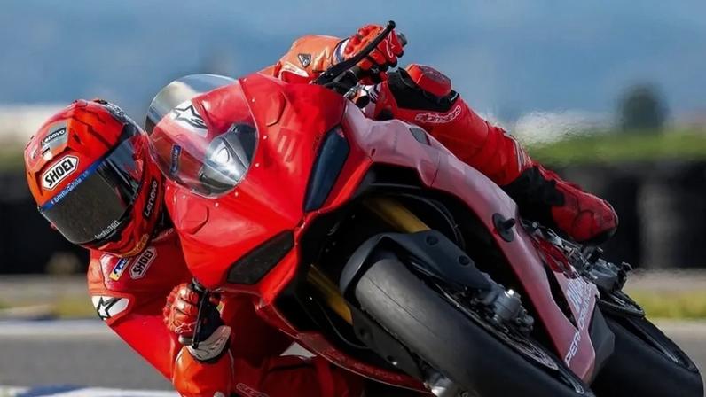 Marc Márquez na primeira corrida de 2026