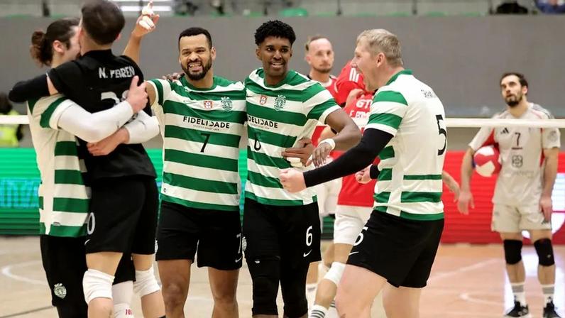 Leões festejam perante o desalento das águias