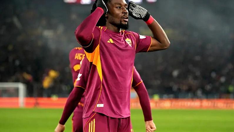 Manu Koné marcou um dos golos da Roma