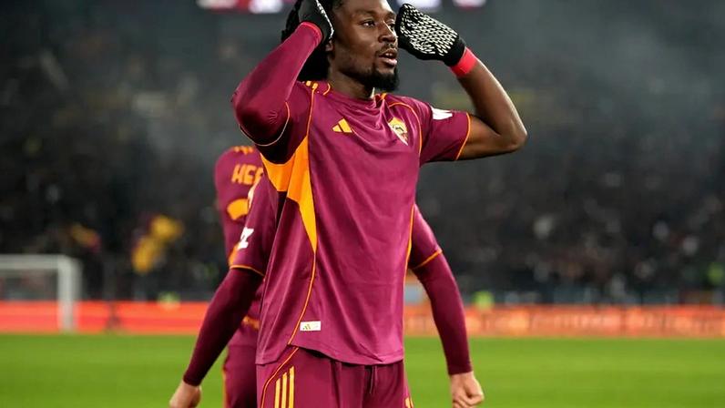 Manu Koné marcou um dos golos da Roma