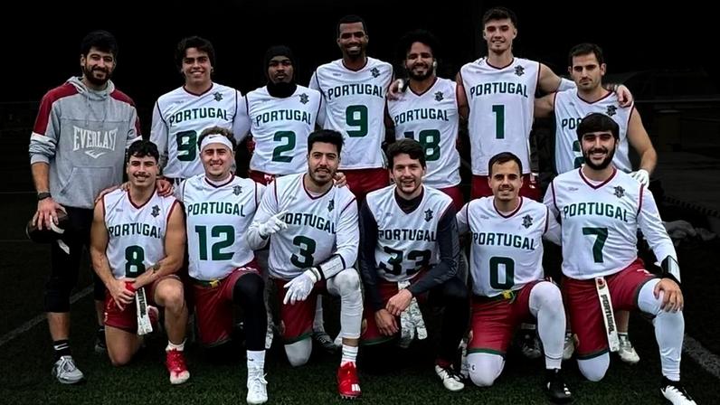 A Seleção Nacional de flag football