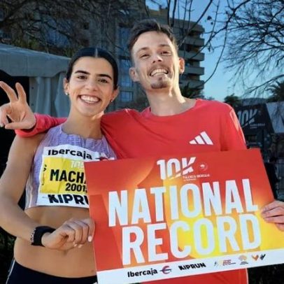 José Carlos Pinto e Mariana Machado batem recordes nacionais de 10 km em Valência