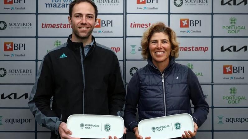 Marta Lampreia e Pedro Sá Lima vencem no Amendoeira Golf Resort