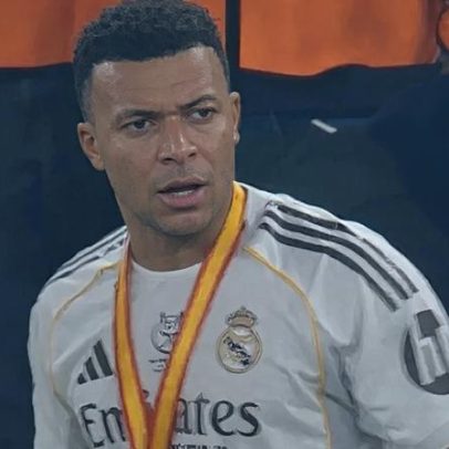 Mbappé reage com atitude antidesportiva após derrota na Supertaça de Espanha
